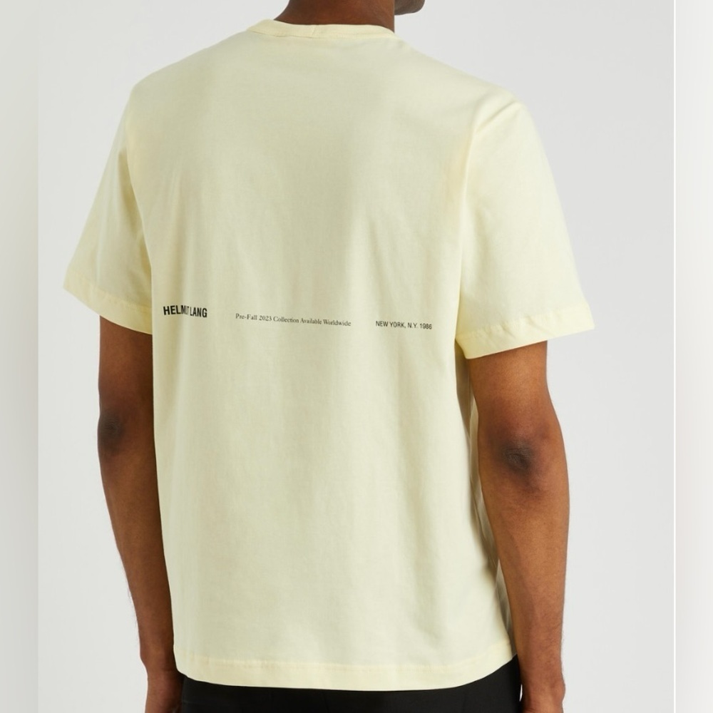 Helmut Lang Men’s Printed Cotton T-Shirt - Picture 14 of 16